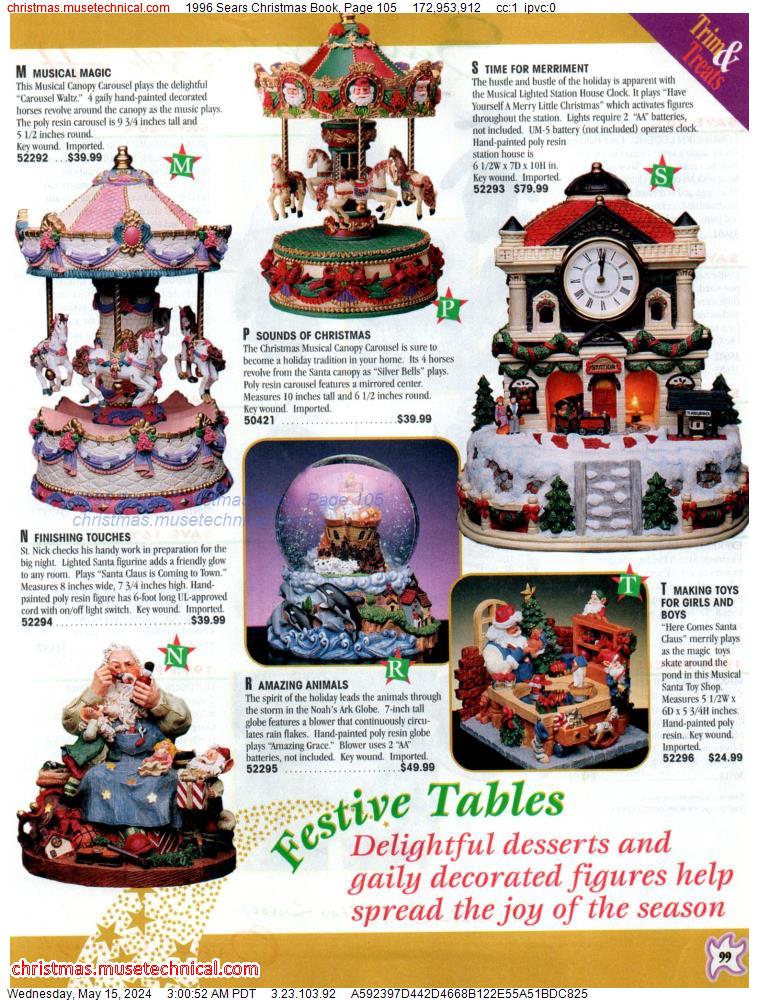 1996 Sears Christmas Book, Page 105