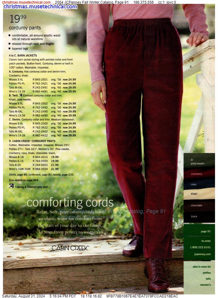 2004 JCPenney Fall Winter Catalog, Page 91