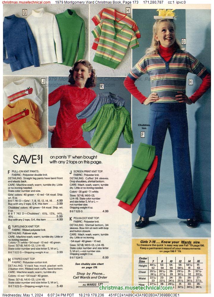 1979 Montgomery Ward Christmas Book, Page 173