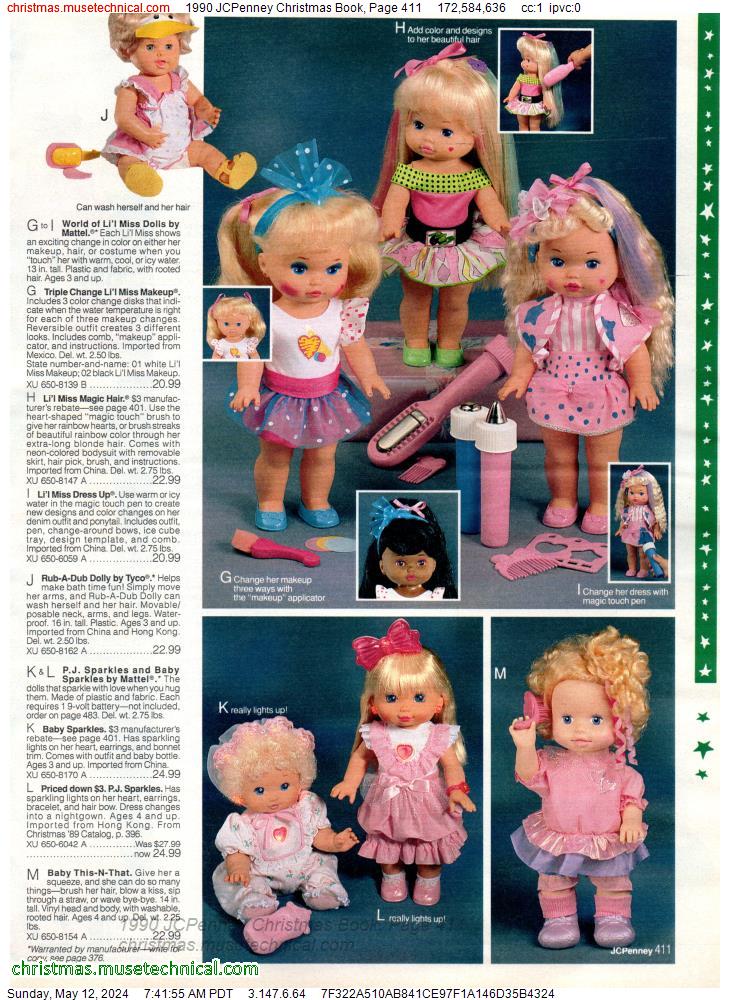 1990 JCPenney Christmas Book, Page 411
