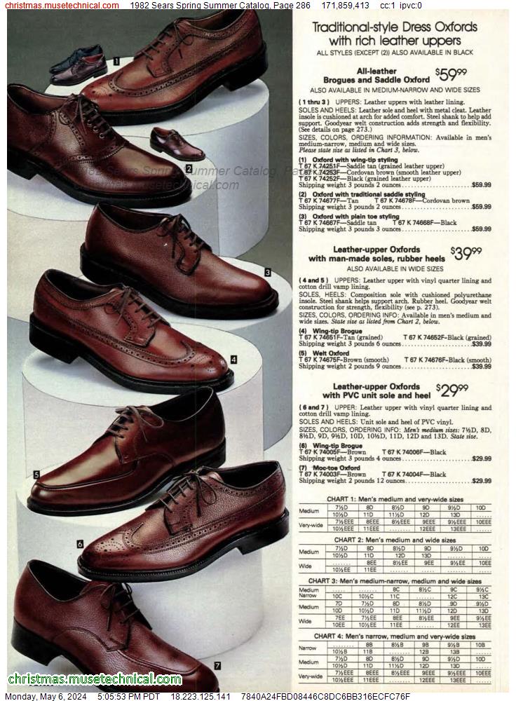 1982 Sears Spring Summer Catalog, Page 286