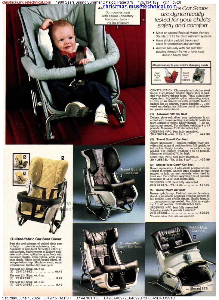 1980 Sears Spring Summer Catalog, Page 379