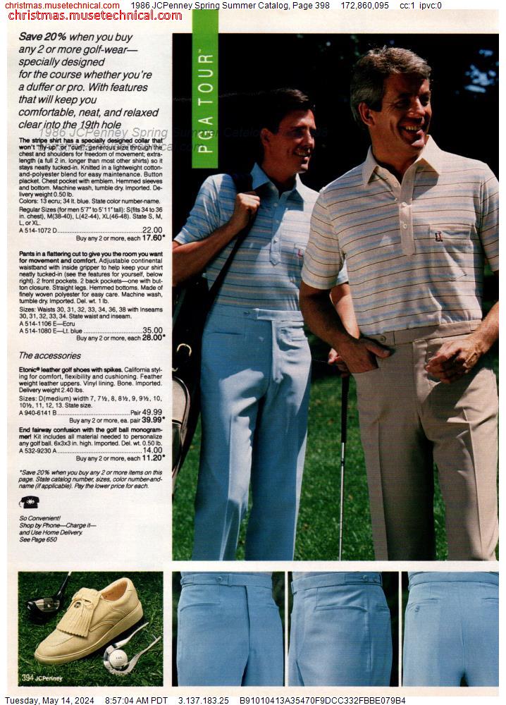 1986 JCPenney Spring Summer Catalog, Page 398