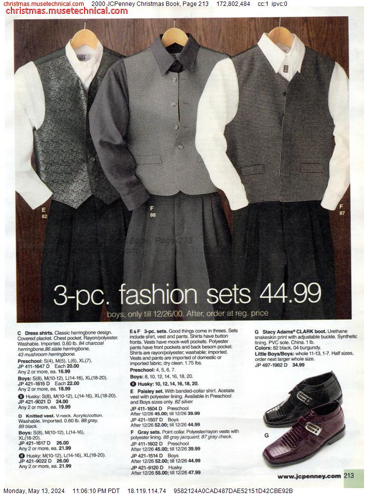 2000 JCPenney Christmas Book, Page 213