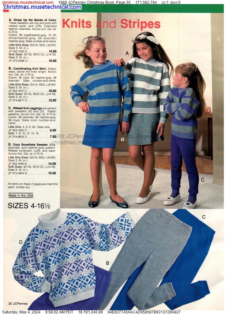 1988 JCPenney Christmas Book, Page 30
