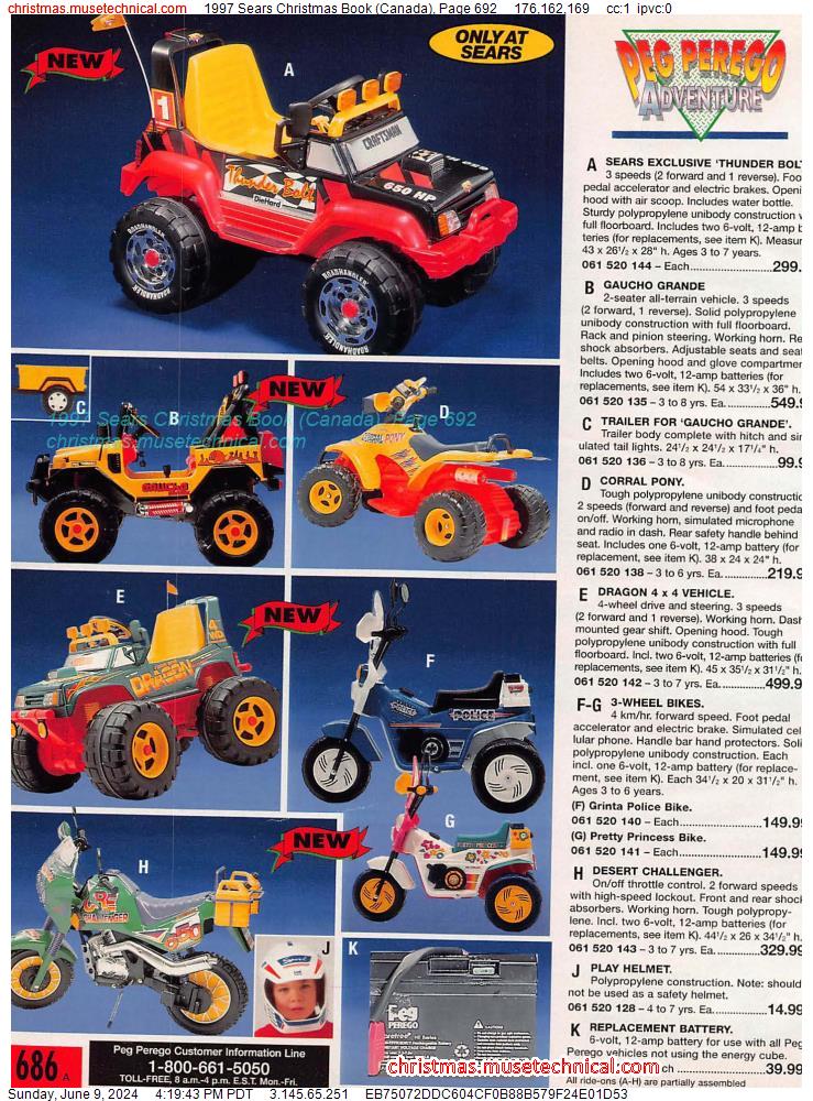 1997 Sears Christmas Book (Canada), Page 692