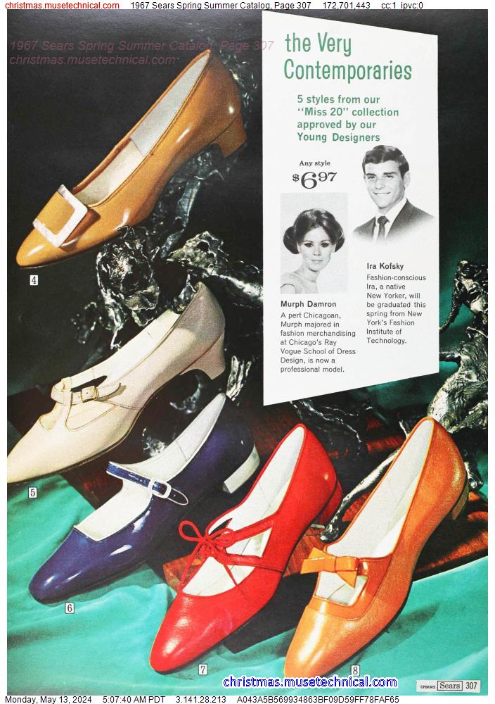 1967 Sears Spring Summer Catalog, Page 307