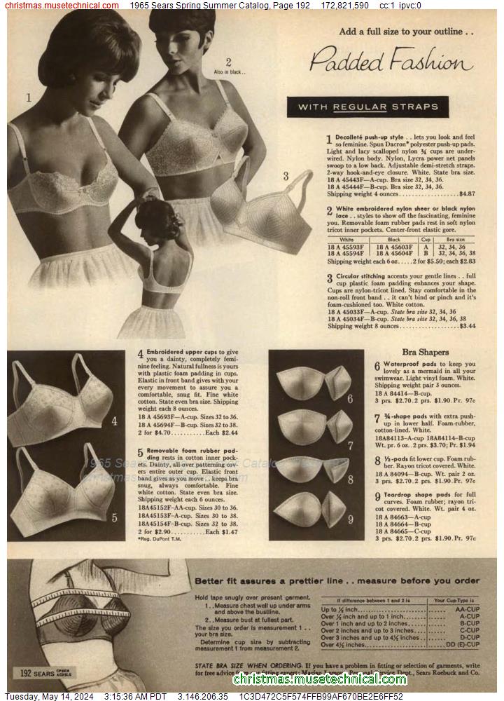 1965 Sears Spring Summer Catalog, Page 192