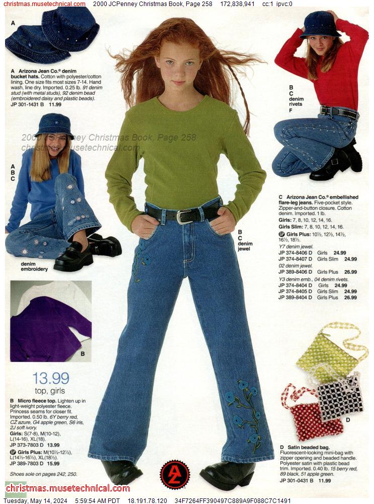 2000 JCPenney Christmas Book, Page 258