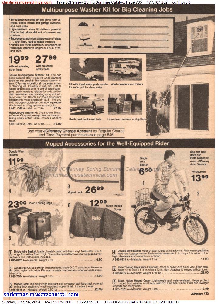 1979 JCPenney Spring Summer Catalog, Page 735
