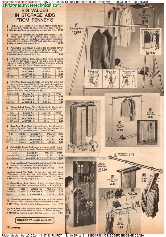 1973 JCPenney Spring Summer Catalog, Page 796