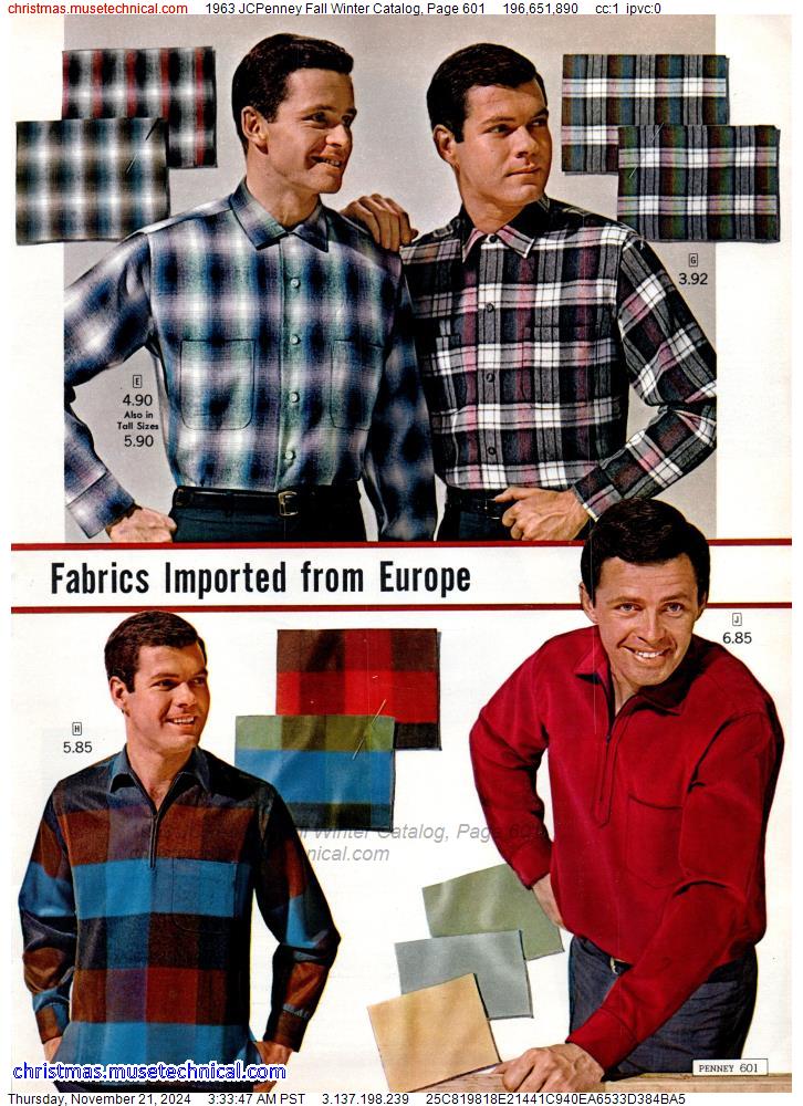 1963 JCPenney Fall Winter Catalog, Page 601