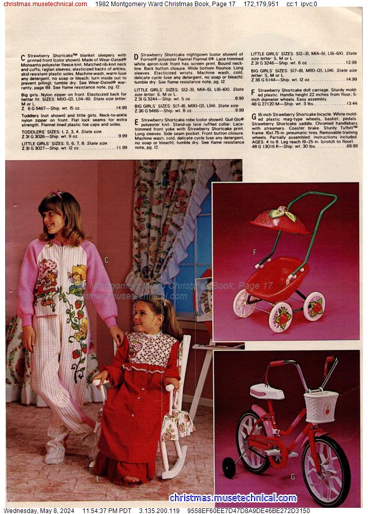 1982 Montgomery Ward Christmas Book, Page 17