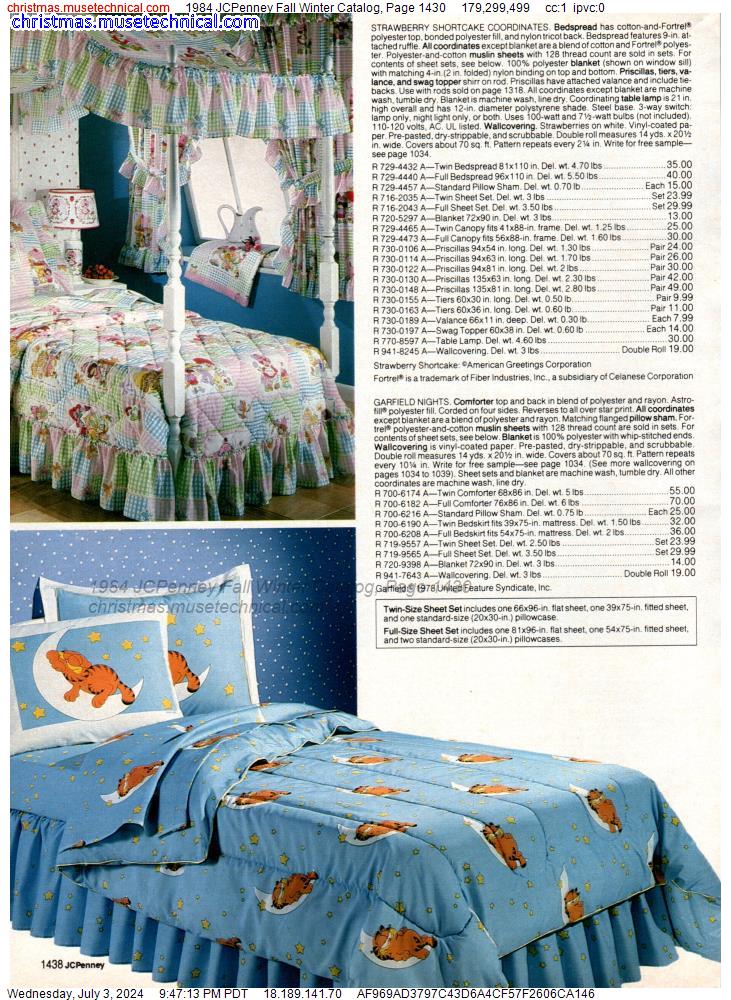 1984 JCPenney Fall Winter Catalog, Page 1430