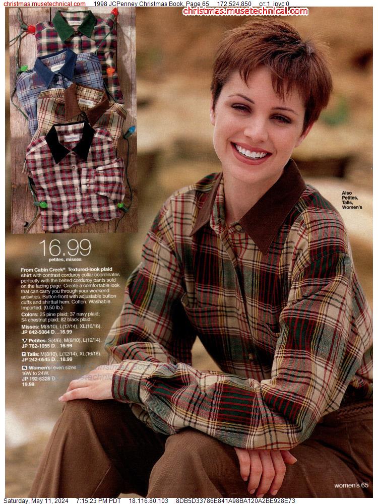 1998 JCPenney Christmas Book, Page 65