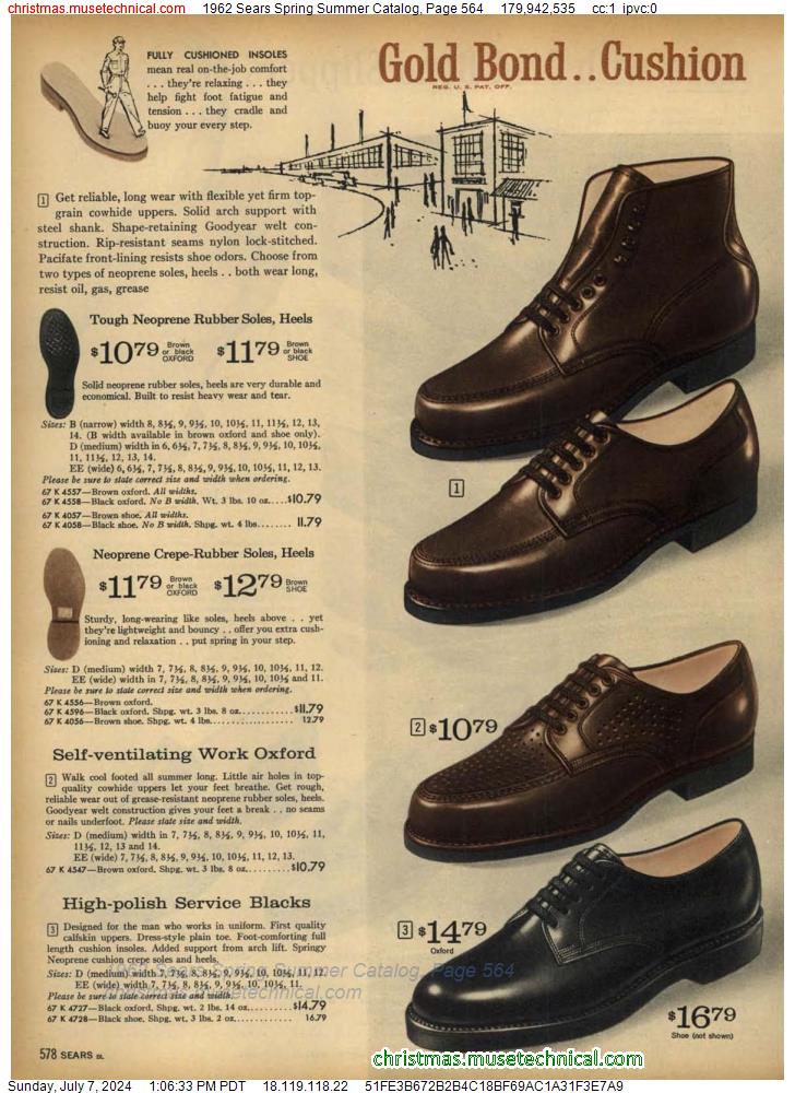 1962 Sears Spring Summer Catalog, Page 564