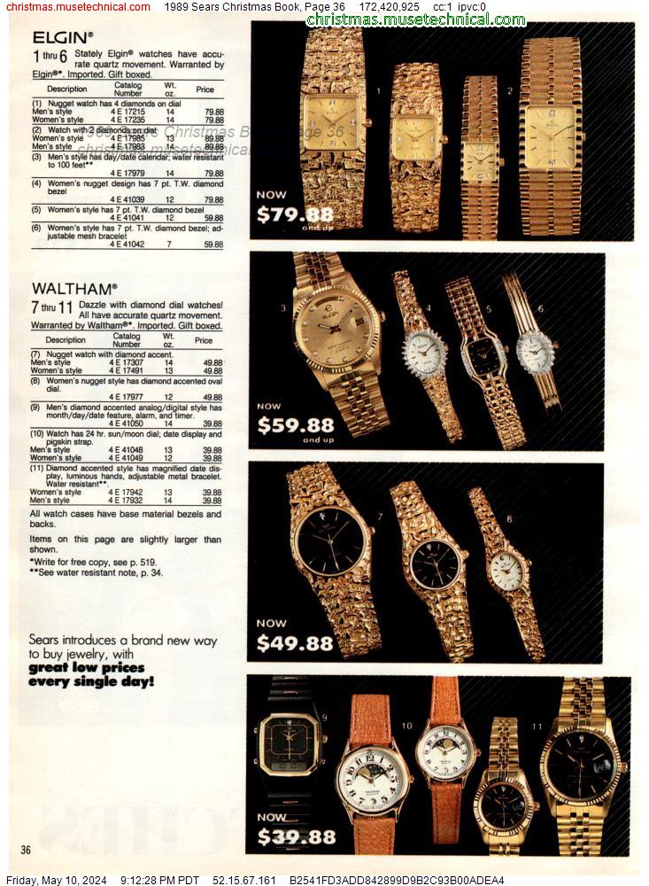 1989 Sears Christmas Book, Page 36