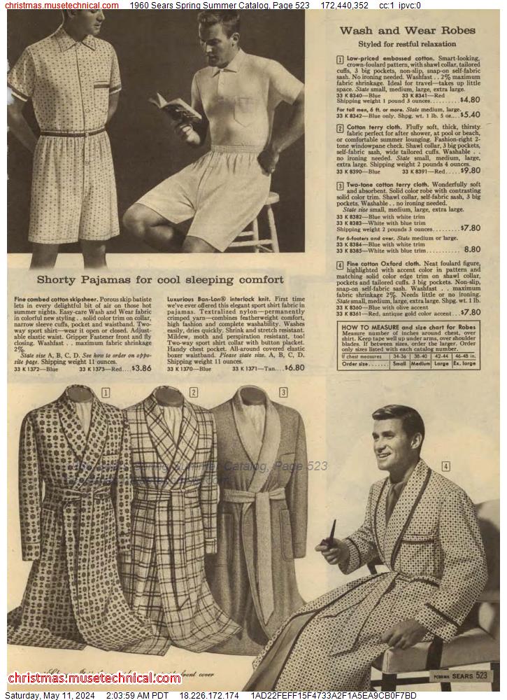 1960 Sears Spring Summer Catalog, Page 523