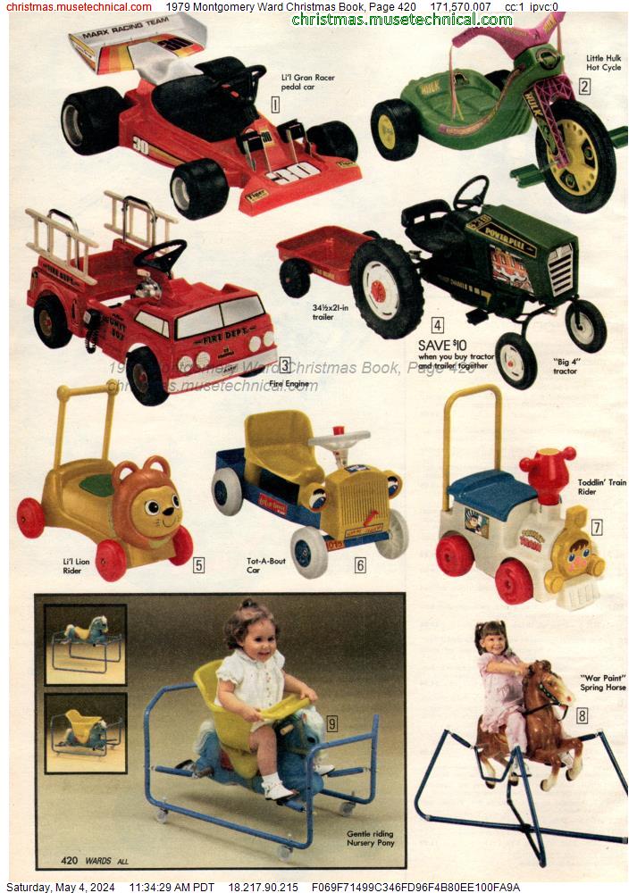1979 Montgomery Ward Christmas Book, Page 420