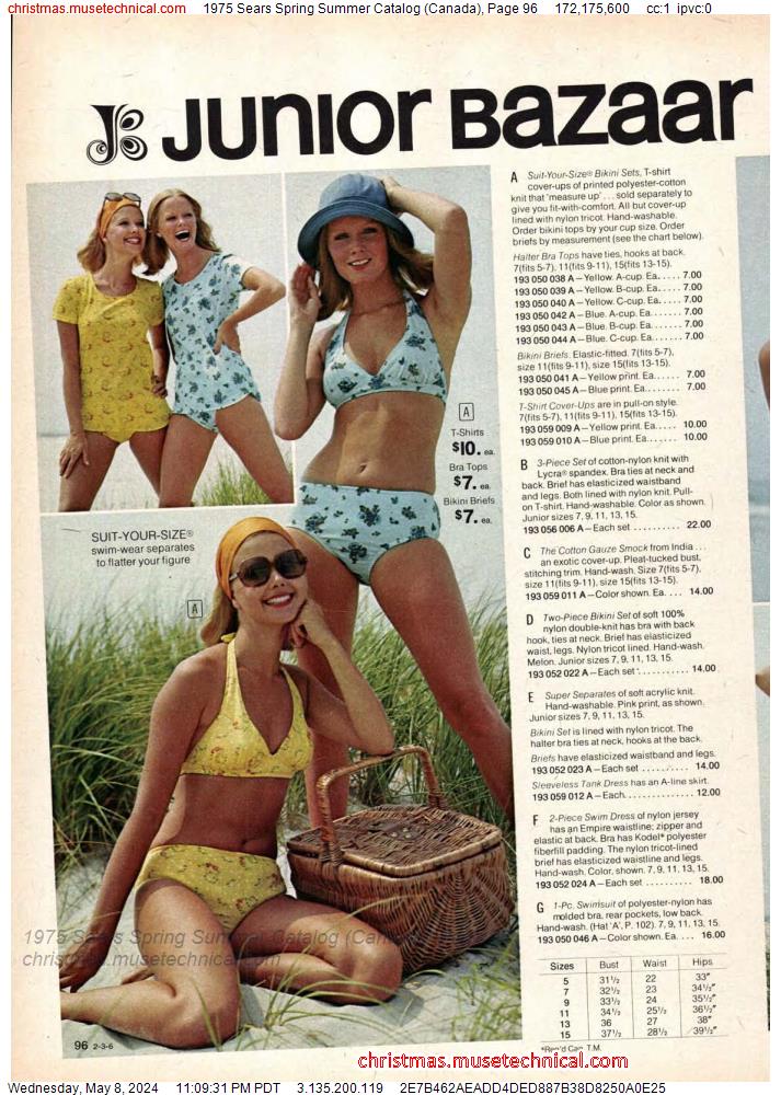 1975 Sears Spring Summer Catalog (Canada), Page 96