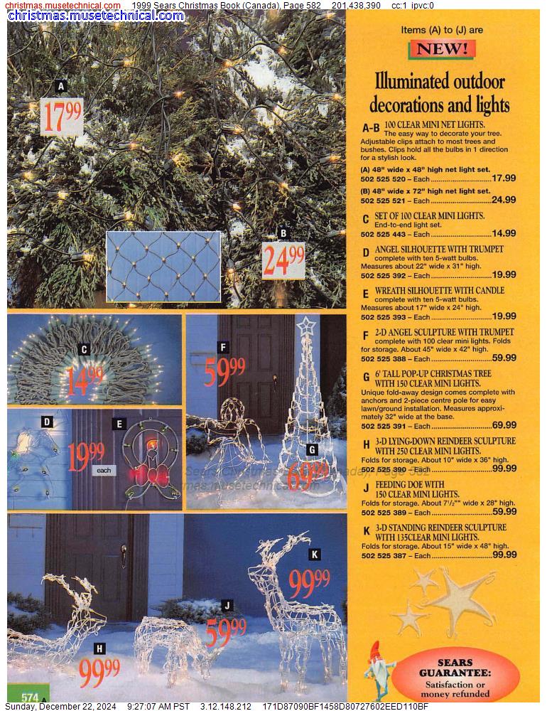 1999 Sears Christmas Book (Canada), Page 582