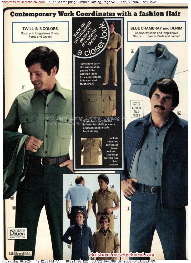 1977 Sears Spring Summer Catalog, Page 528