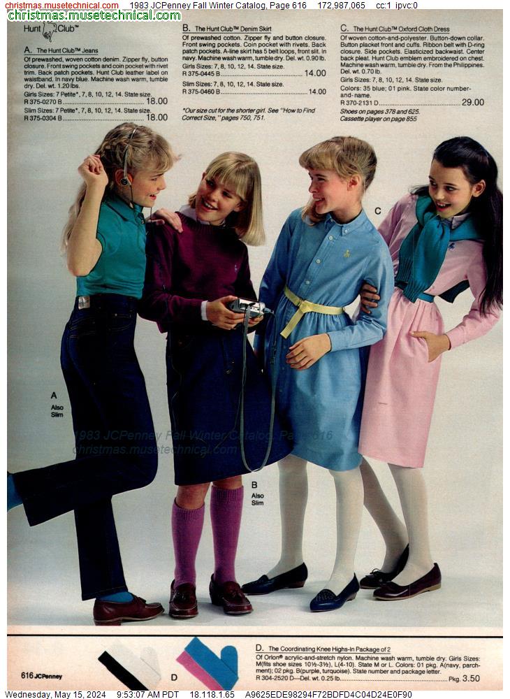 1983 JCPenney Fall Winter Catalog, Page 616