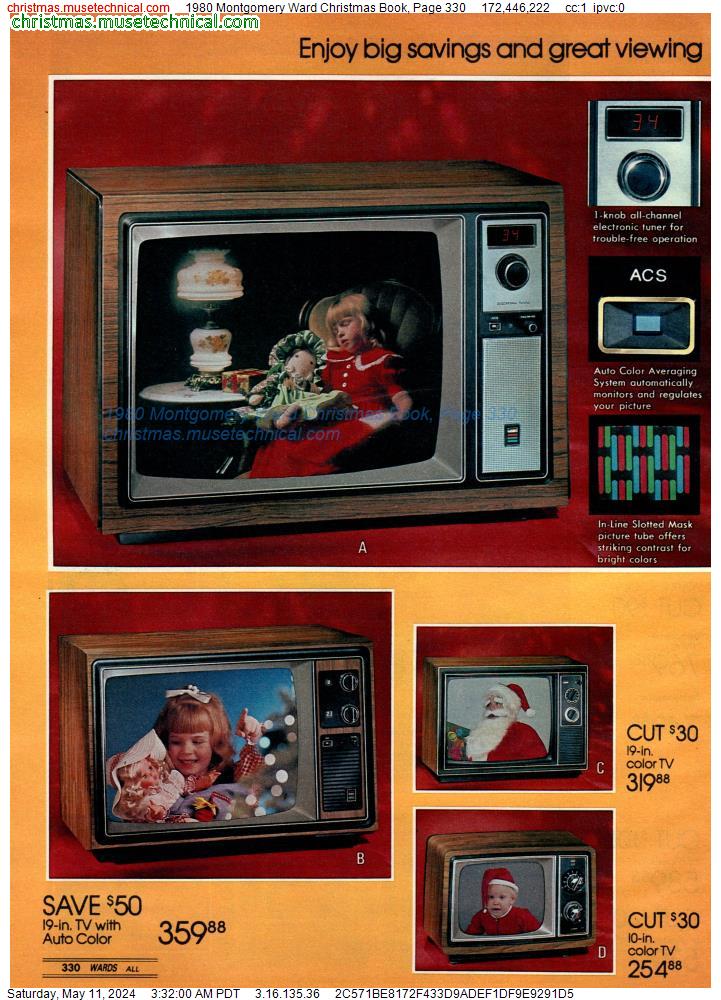 1980 Montgomery Ward Christmas Book, Page 330
