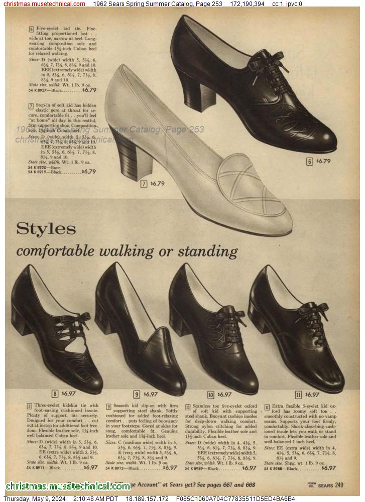 1962 Sears Spring Summer Catalog, Page 253