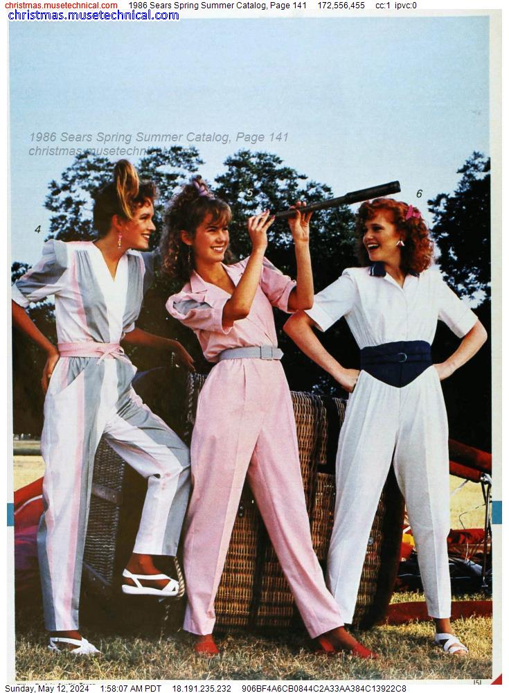 1986 Sears Spring Summer Catalog, Page 141