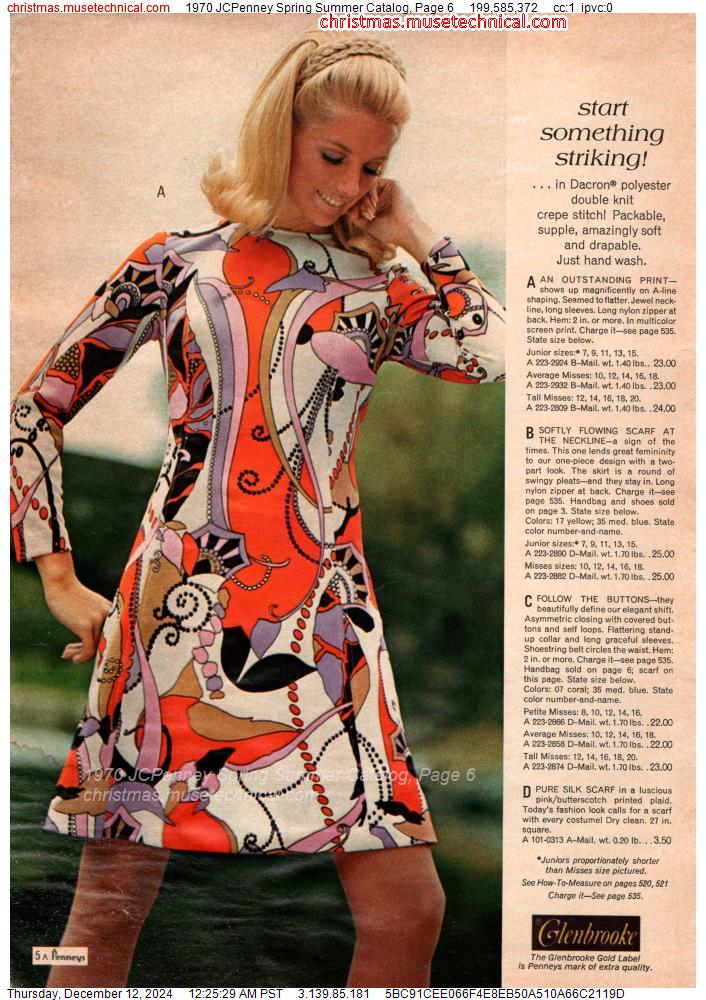 1970 JCPenney Spring Summer Catalog, Page 6