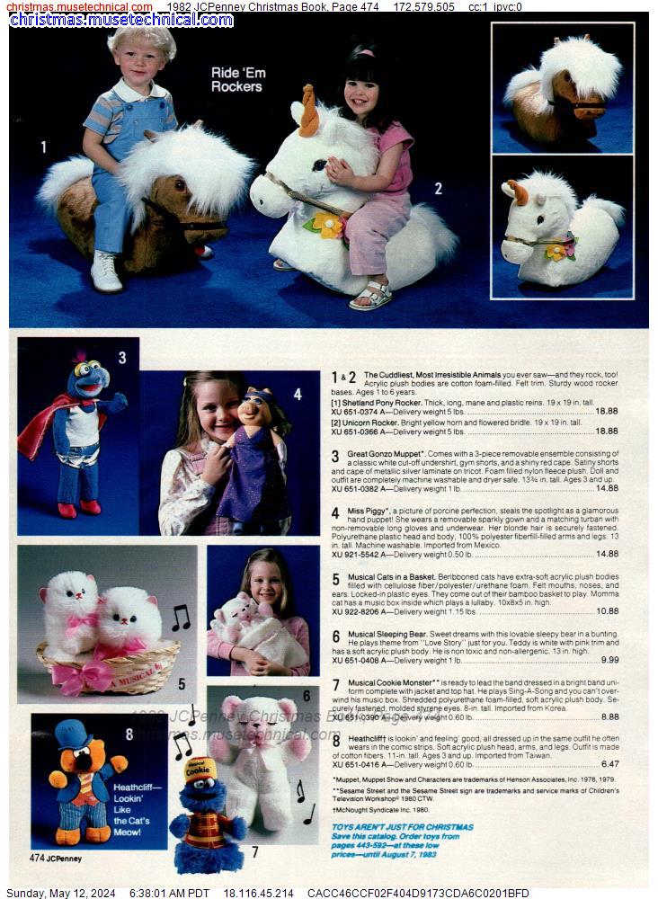 1982 JCPenney Christmas Book, Page 474