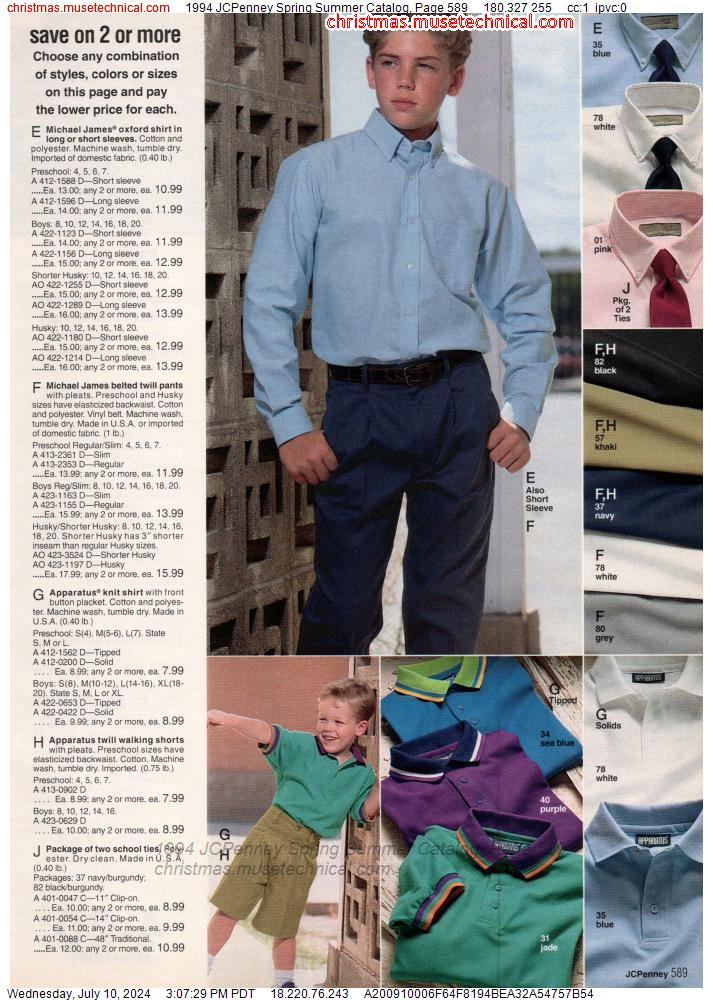 1994 JCPenney Spring Summer Catalog, Page 589