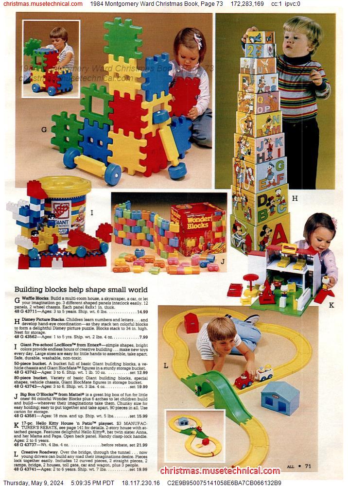 1984 Montgomery Ward Christmas Book, Page 73