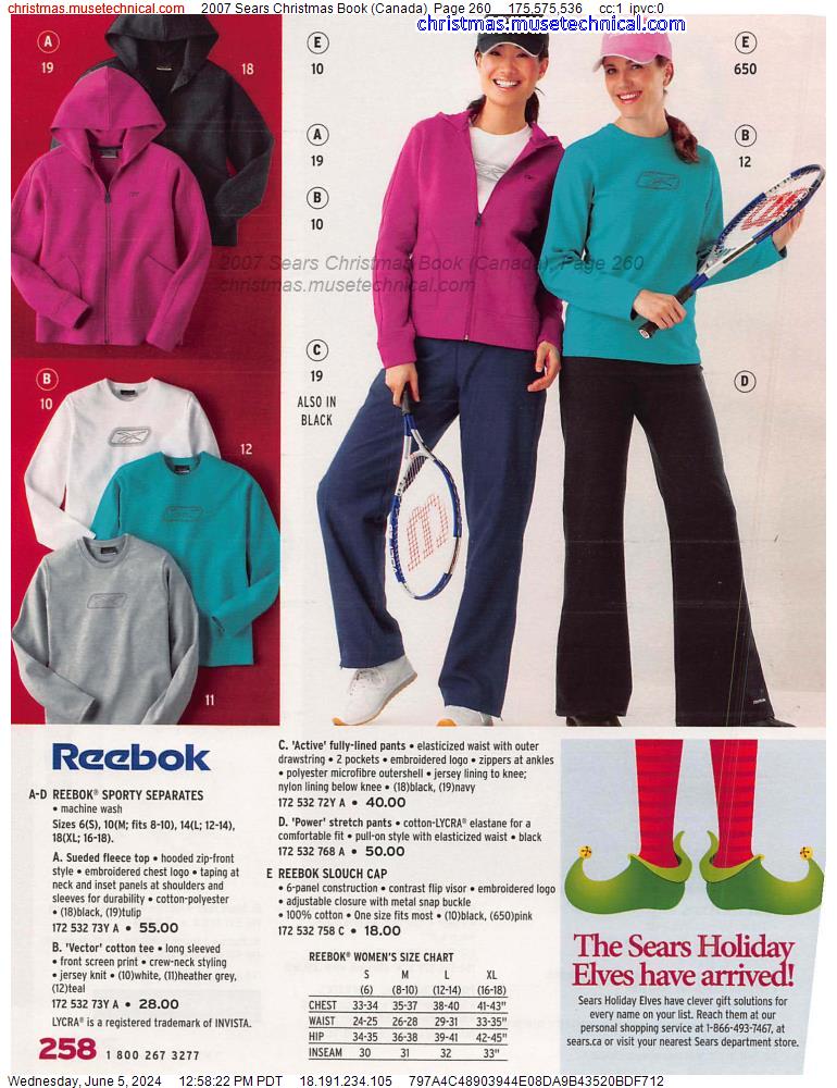 2007 Sears Christmas Book (Canada), Page 260