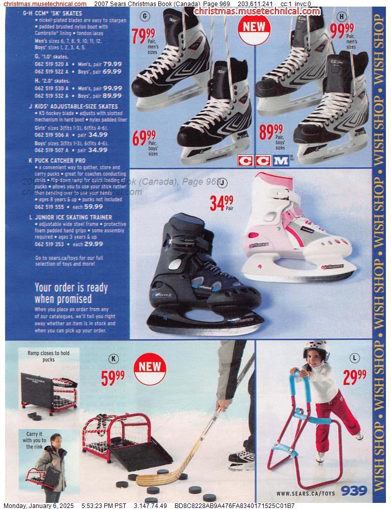 2007 Sears Christmas Book (Canada), Page 969