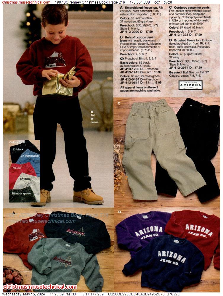 1997 JCPenney Christmas Book, Page 216