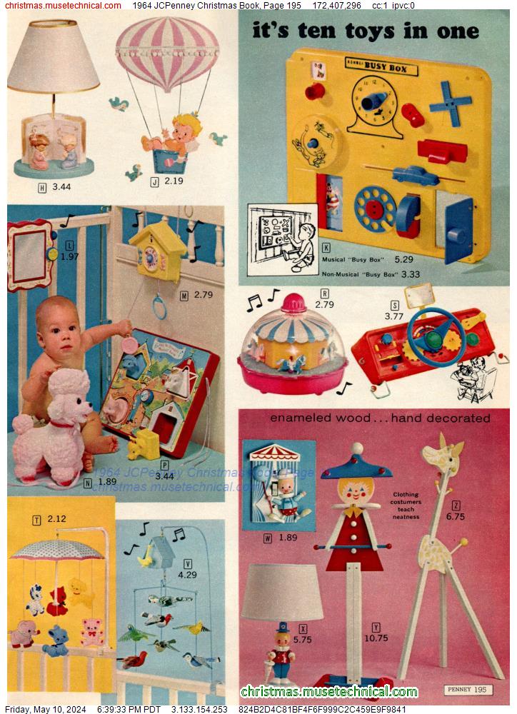 1964 JCPenney Christmas Book, Page 195