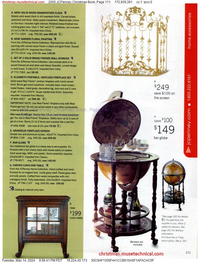 2005 JCPenney Christmas Book, Page 111