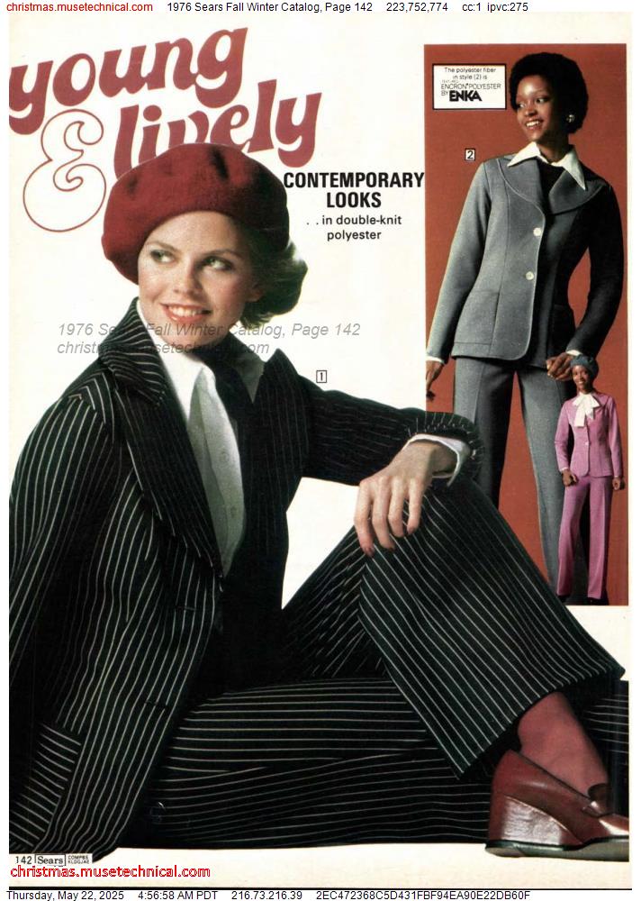 1976 Sears Fall Winter Catalog, Page 142