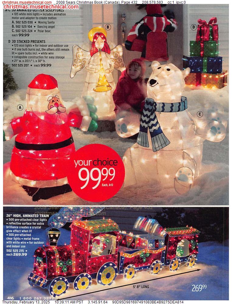 2008 Sears Christmas Book (Canada), Page 432