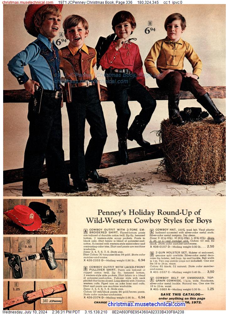 1971 JCPenney Christmas Book, Page 336