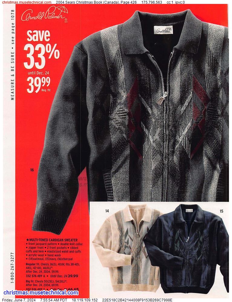 2004 Sears Christmas Book (Canada), Page 426