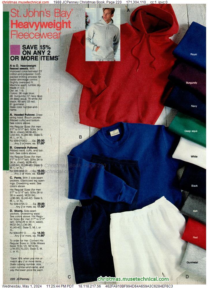 1988 JCPenney Christmas Book, Page 220