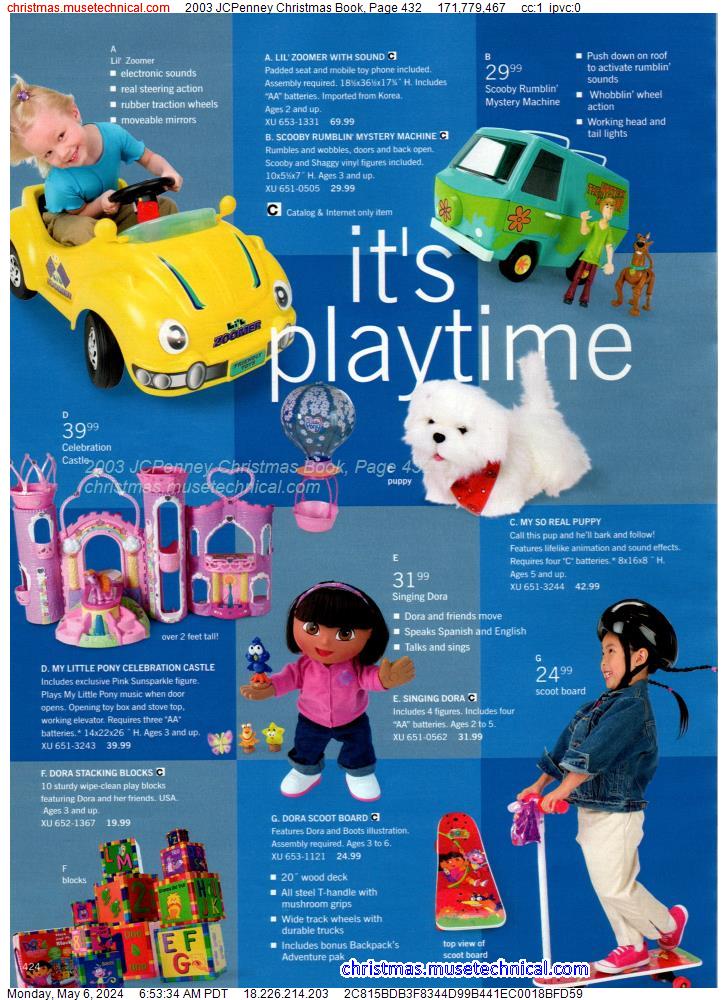 2003 JCPenney Christmas Book, Page 432