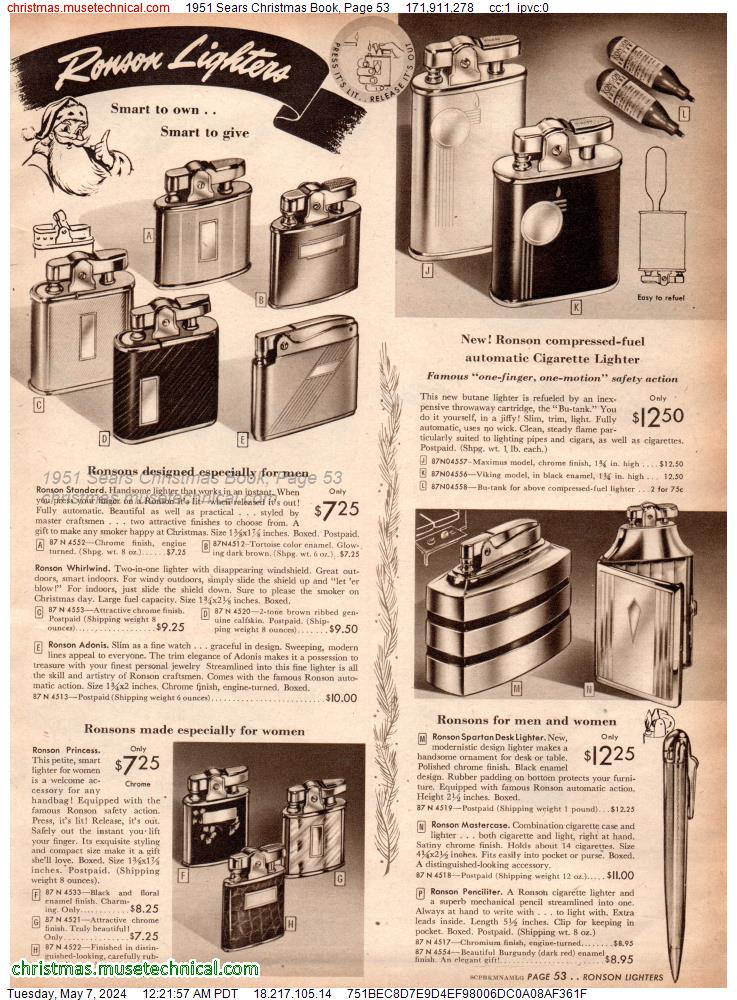 1951 Sears Christmas Book, Page 53