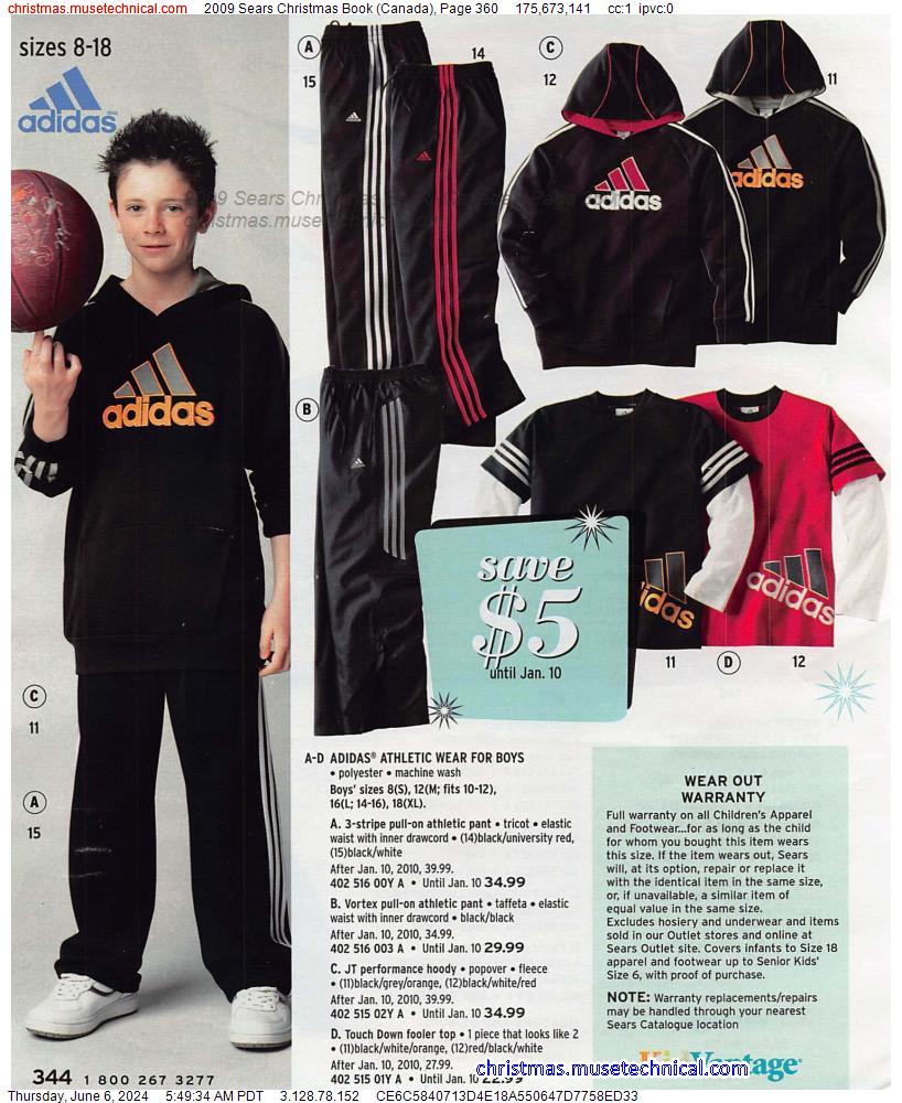 2009 Sears Christmas Book (Canada), Page 360