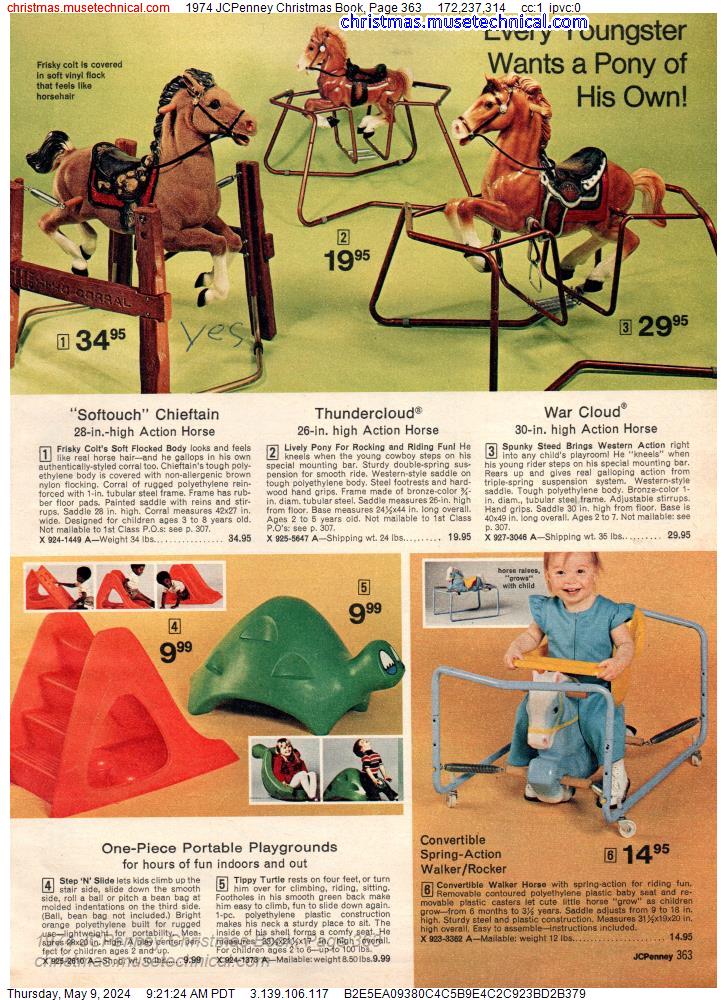 1974 JCPenney Christmas Book, Page 363