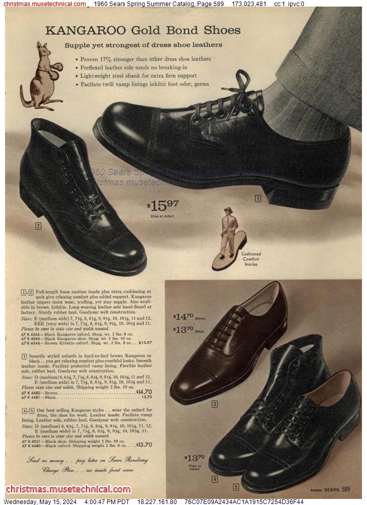 1960 Sears Spring Summer Catalog, Page 589