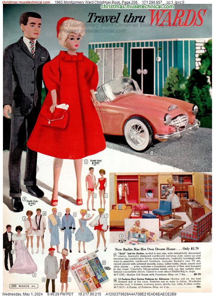 1962 Montgomery Ward Christmas Book, Page 256